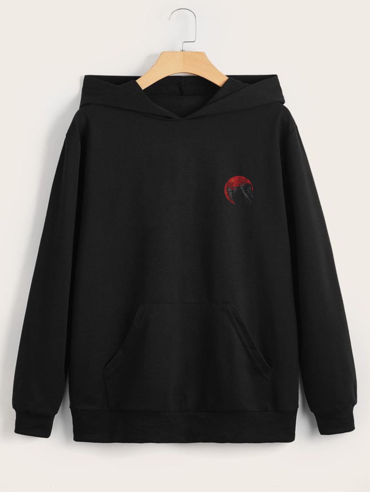 Red Eye Eagle Hoodies Premium Designs