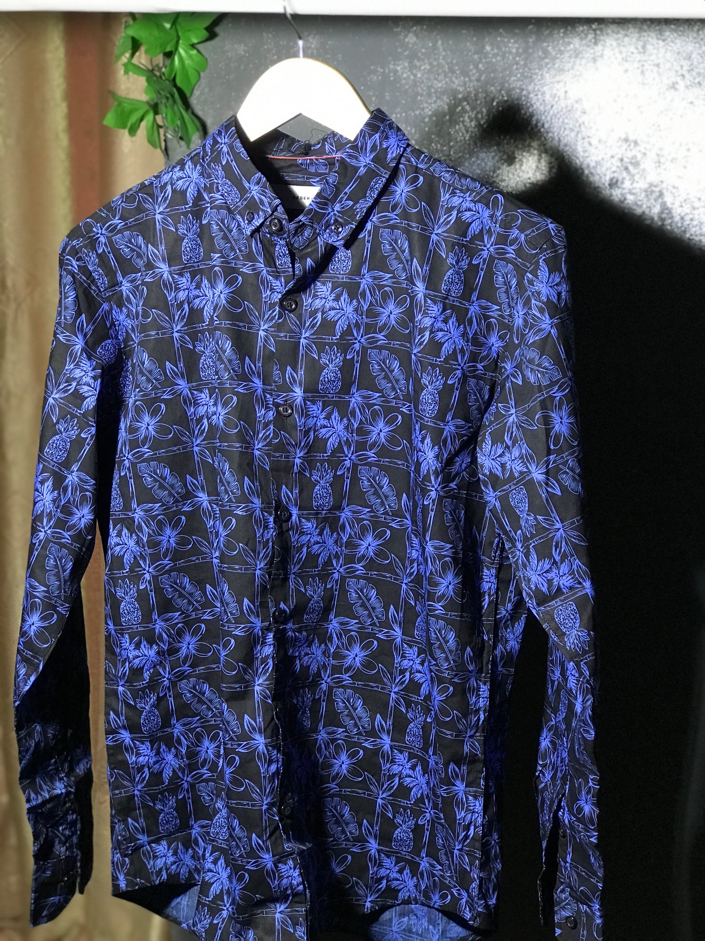 Shirts Blue Formal